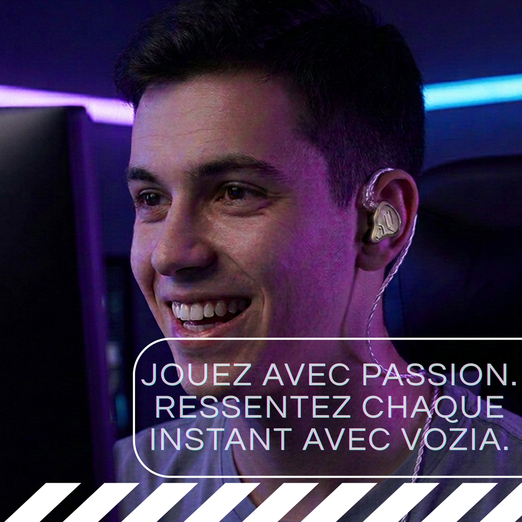 Écouteurs Gaming Pro avec Isolation du Bruit